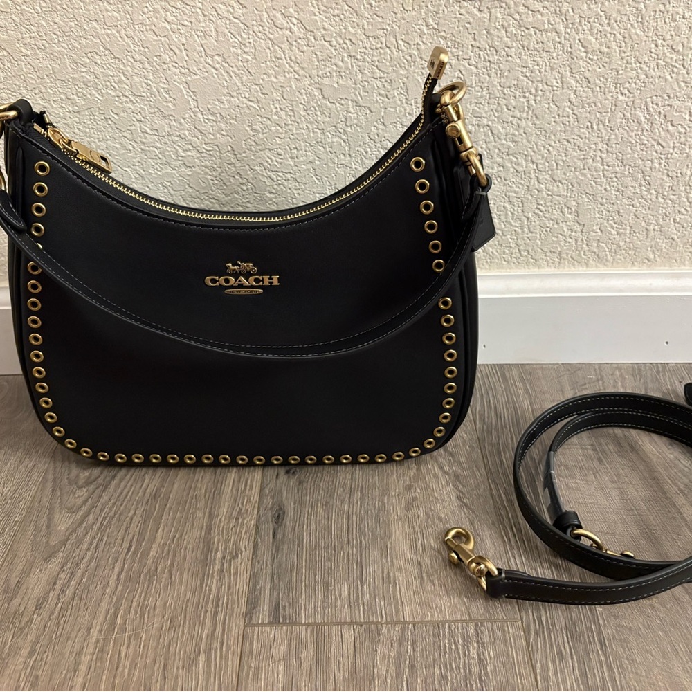 Coach Teri Hobo Bag with Grommets